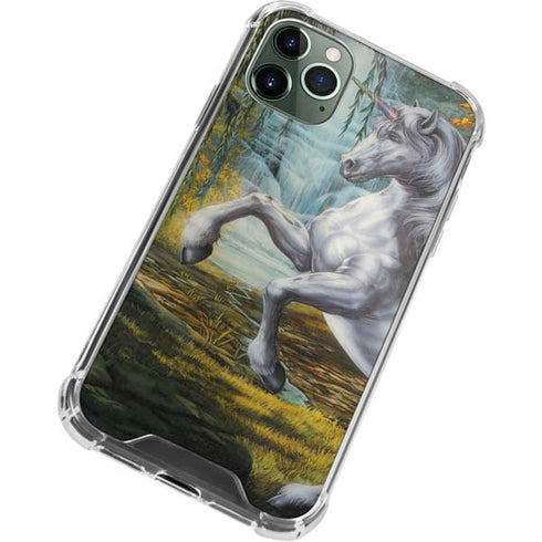 Unicorn of the Willow by Ed Beard Jr iPhone 11 Pro Max Clear Case