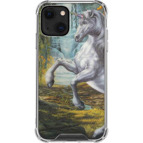 Ed Beard Jr. Unicorn of the Willow iPhone 14 Plus Clear Case