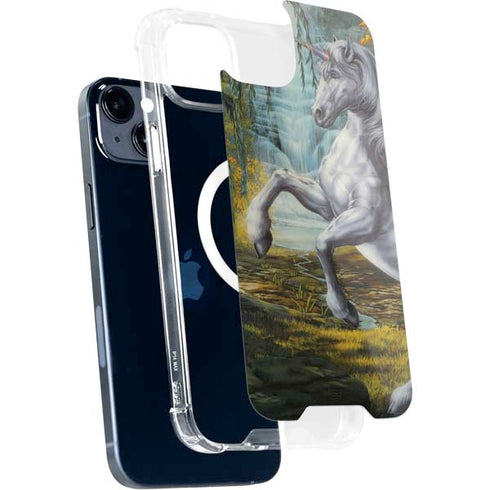Unicorn of the Willow by Ed Beard Jr iPhone 15 Plus MagSafe Case