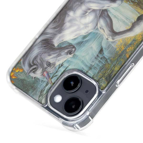Unicorn of the Willow by Ed Beard Jr iPhone 15 Plus MagSafe Case