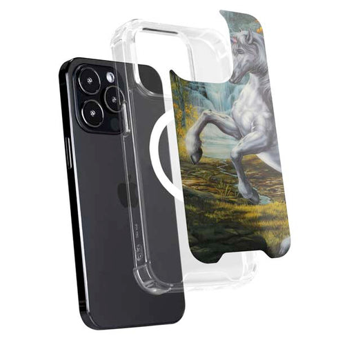 Unicorn of the Willow by Ed Beard Jr iPhone 15 Pro MagSafe Case