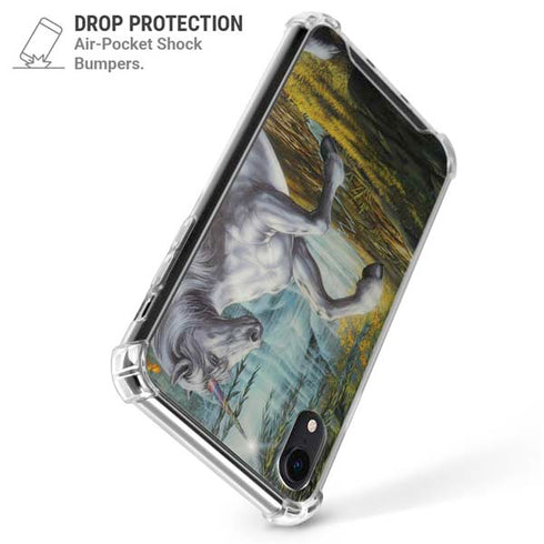 Unicorn of the Willow by Ed Beard Jr iPhone XR Clear Case