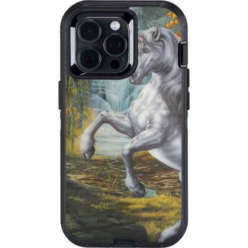 Unicorn of the Willow by Ed Beard Jr Otterbox Defender iPhone Skin