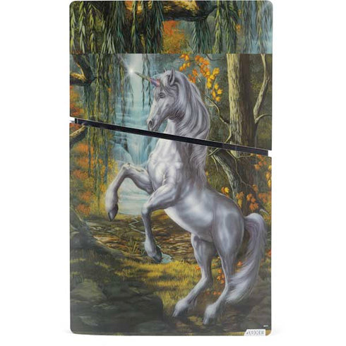 Unicorn of the Willow by Ed Beard Jr PS5 Slim Digital Edition Console Skin