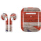 United Kingdom Flag Dark Wood Apple AirPods 2 Skin