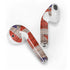 United Kingdom Flag Dark Wood Apple AirPods 2 Skin