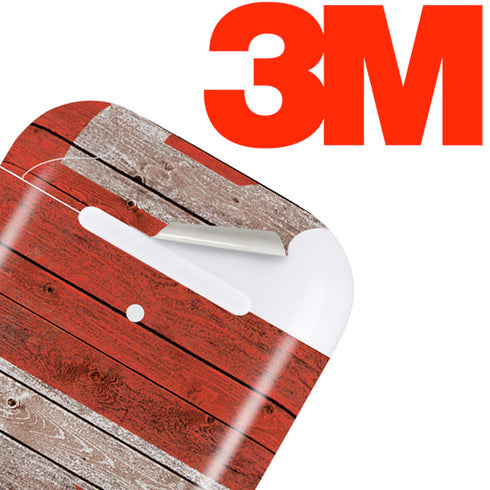 United Kingdom Flag Dark Wood Apple AirPods 2 Skin