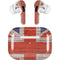 United Kingdom Flag Dark Wood Apple AirPods Pro Skin