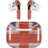 United Kingdom Flag Dark Wood Apple AirPods Pro Skin