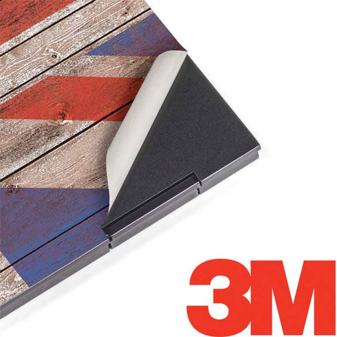 United Kingdom Flag Dark Wood HP Envy Skin