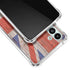 United Kingdom Flag Dark Wood Galaxy A13 5G Clear Case