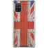 United Kingdom Flag Dark Wood Galaxy A51 5G Clear Case