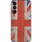 United Kingdom Flag Dark Wood Galaxy A54 5G Skin