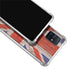United Kingdom Flag Dark Wood Galaxy A71 5G Clear Case