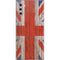 United Kingdom Flag Dark Wood Galaxy Note 10 Skin