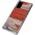 United Kingdom Flag Dark Wood Galaxy Note20 5G Clear Case