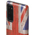 United Kingdom Flag Dark Wood Galaxy Note20 5G Pro Case