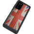 United Kingdom Flag Dark Wood Galaxy Note20 5G Waterproof Case