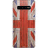 United Kingdom Flag Dark Wood Galaxy S10 Plus Skin