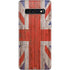 United Kingdom Flag Dark Wood Galaxy S10 Skin