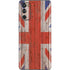 United Kingdom Flag Dark Wood Galaxy S20 Fan Edition Skin