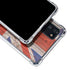 United Kingdom Flag Dark Wood Galaxy S20 FE Clear Case