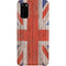 United Kingdom Flag Dark Wood Galaxy S20 Lite Case