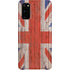 United Kingdom Flag Dark Wood Galaxy S20 Lite Case