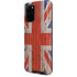 United Kingdom Flag Dark Wood Galaxy S20 Plus Pro Case