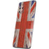 United Kingdom Flag Dark Wood Galaxy S20 Plus Skin