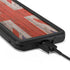United Kingdom Flag Dark Wood Galaxy S20 Plus Waterproof Case