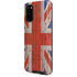 United Kingdom Flag Dark Wood Galaxy S20 Pro Case