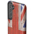 United Kingdom Flag Dark Wood Galaxy S21 5G Pro Case
