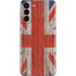 United Kingdom Flag Dark Wood Galaxy S21 5G Skin