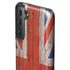 United Kingdom Flag Dark Wood Galaxy S21 Plus 5G Pro Case
