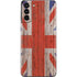United Kingdom Flag Dark Wood Galaxy S21 Plus 5G Skin