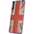 United Kingdom Flag Dark Wood Galaxy S21 Plus 5G Skin