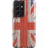 United Kingdom Flag Dark Wood Galaxy S21 Ultra 5G Pro Case