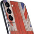 United Kingdom Flag Dark Wood Galaxy S22 Plus Skin