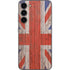 United Kingdom Flag Dark Wood Galaxy S23 Plus Skin