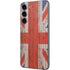 United Kingdom Flag Dark Wood Galaxy S23 Plus Skin