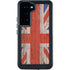 United Kingdom Flag Dark Wood Galaxy S23 Waterproof Case