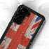 United Kingdom Flag Dark Wood Galaxy S23 Waterproof Case