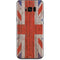 United Kingdom Flag Dark Wood Galaxy S8 Skin