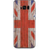 United Kingdom Flag Dark Wood Galaxy S8 Skin