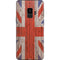 United Kingdom Flag Dark Wood Galaxy S9 Skin
