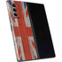 United Kingdom Flag Dark Wood Galaxy Z Fold2 5G Skin