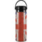United Kingdom Flag Dark Wood Hydro Flask 20oz Wide Mouth Skin