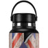 United Kingdom Flag Dark Wood Hydro Flask 32oz Wide Mouth Skin