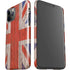 United Kingdom Flag Dark Wood iPhone 11 Pro Lite Case